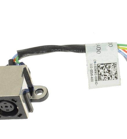 Dell Vostro 3460 / Inspiron 14R (5420 / 7420) DC Power Input Jack with Cable