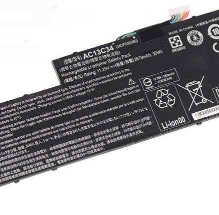New original AC13C34 Laptop Battery For Acer Aspire V5-122P V5-132 E3-111 E3-112 ES1-111M MS237