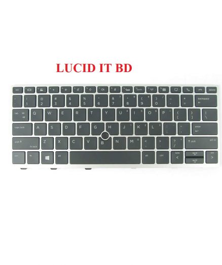 New Keyboard for HP Elitebook 730 G5, 735 G5, 830 G5, 836 G5, L15500-001 L07666-001 Silver Frame Backlit US