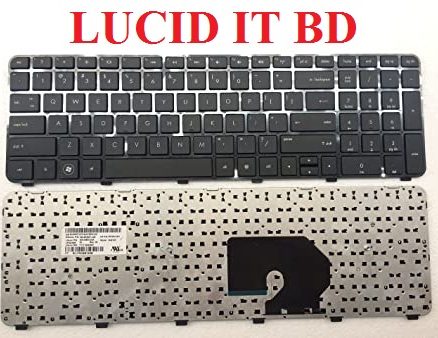 New keyboard for HP Pavilion DV7-6100 DV7-6000 DV7-6200 DV7t-6C00 DV7-6C DV7t-6000 DV7-6C95DX DV7-6B US 904RN07L1N143020C3VMB AENK5U034384A 60945-257 Black frame DV7-6000