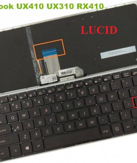 New Asus ZenBook UX410 UX410UA UX410UQ UX410UF U4100 RX410 Keyboard US NO Backlit