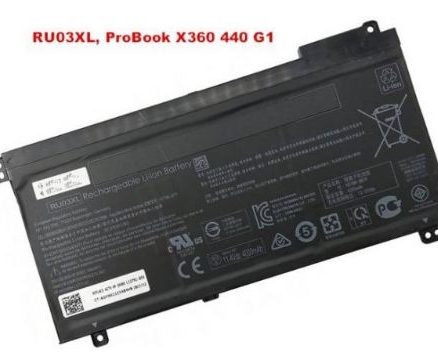 RU03XL HP ProBook x360 11 G3, ProBook X360 440 G1 HSTNN-LB8K, HSTNN-UB7P, L12717-171, L12717-1C1, L12717-421, L12717-541, L12791-855, RU03048XL Internal Battery