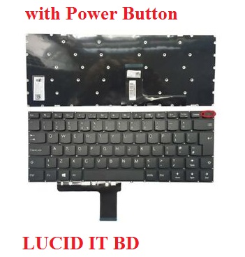NEW For Lenovo Ideapad 310-14iKB 310-14ISK 310-14IAP Keyboard UK No Frame Black
