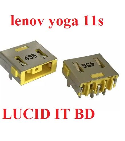 AC DC Power Jack Connector Harness Plug Socket FOR Lenovo IdeaPad Yoga 11 11S 13 (PJ579)