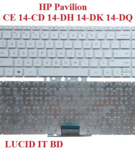 original Laptop Keyboard For HP Pavilion X360 14-CK 14-CD 14-CE 14-CM 14-DG 14-CC 14-BD 14-CB W125 TPN-Q188 Q190 Q207 LA Layout Silver