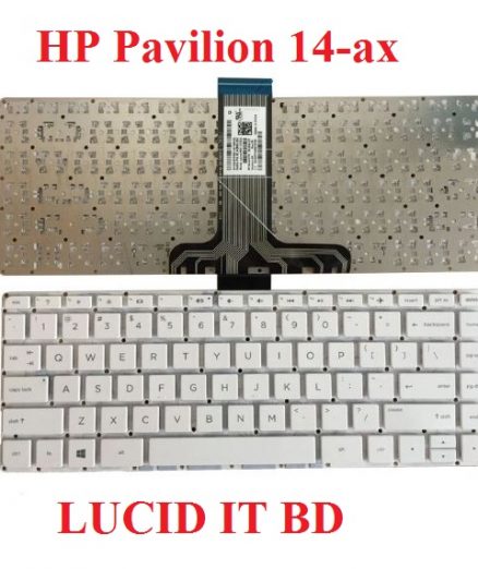 Replacement Keyboard for HP Stream 14-AX 14-AX010NR 14-AX010WM 14-AX020WM 14-AX020NR 14-AX022NR 14-AX027CL 14-AX030NR 14-AX030CA 14-AX030WM white