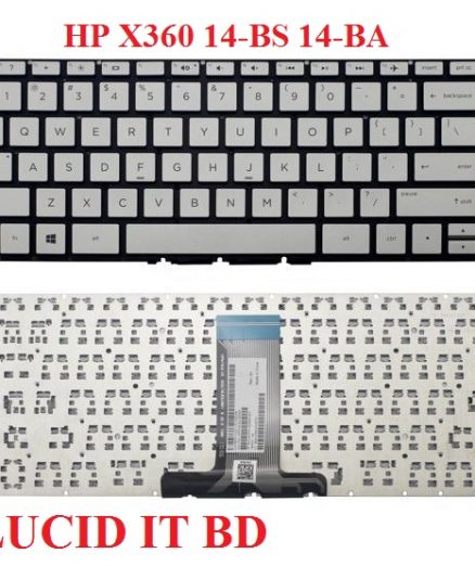 US New laptop keyboard for HP 14-BS 14-BW 14-BA TPN-W125 TPN-Q186 TPN-Q189 TPN-C131 14-bs042TX Pavilion x360 14-ba049TX