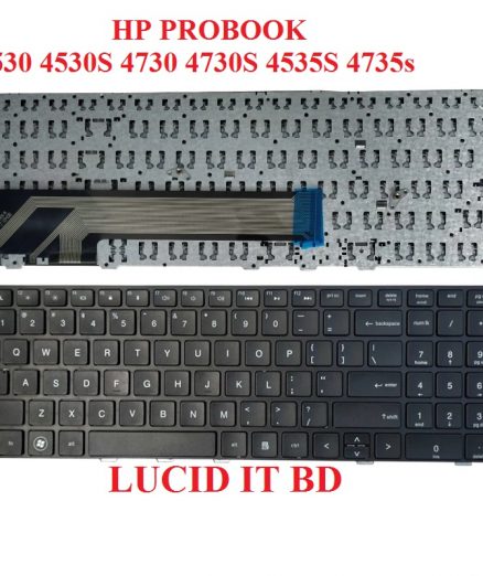 NEW US Keyboard for HP PROBOOK 4530 4530S 4730 4730S 4535S 4735s US laptop keyboard with frame