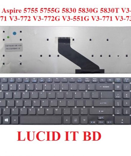 New US Keyboard no frame For Acer Aspire 5755 5755G 5830 5830G 5830T V3-551 V3-571 V3-772 V3-772G V3-551G V3-771 V3-731 V3-731G