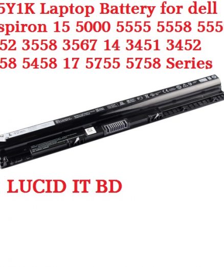 New M5Y1K Laptop Battery for dell Inspiron 15 5000 5555 5558 5559 3552 3558 3567 14 3451 3452 3458 5458 17 5755 5758 Series Battery Replacement Fit GXVJ3 VN3N0 YU12005-13001D