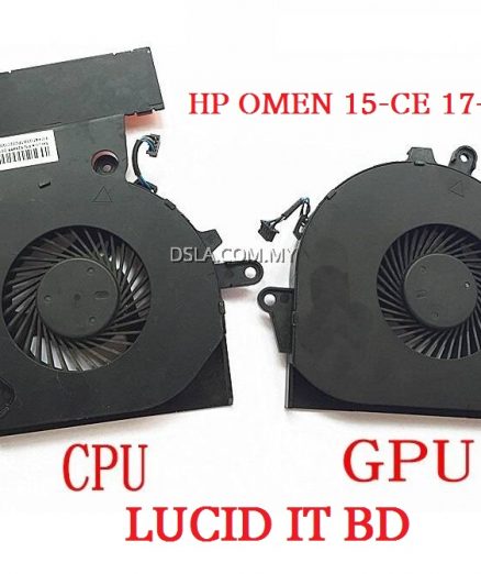 HP OMEN 15-CE 17-AN LAPTOP REPLACEMENT CPU AND GPU (Left And Right) FAN
