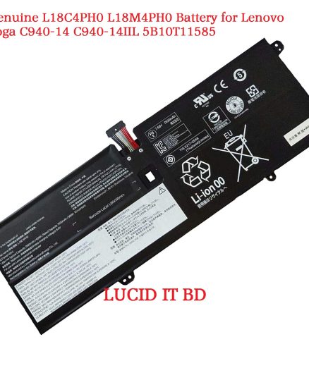 Genuine L18C4PH0 L18M4PH0 Battery for Lenovo Yoga C940-14 C940-14IIL 5B10T11585