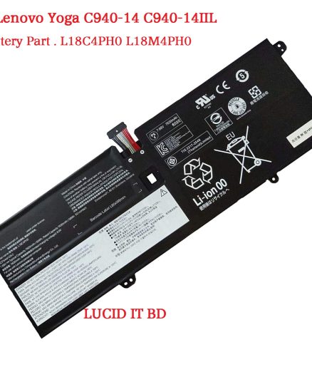 Genuine L18C4PH0 L18M4PH0 60Wh Battery for Lenovo Yoga C940-14 C940-14IIL SP/A