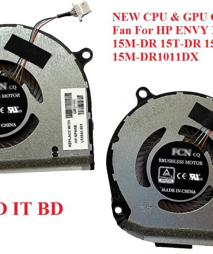 NEW CPU & GPU Cooling Fan For HP ENVY X360 15M-DR 15T-DR 15Z-DS 15M-DR1011DX