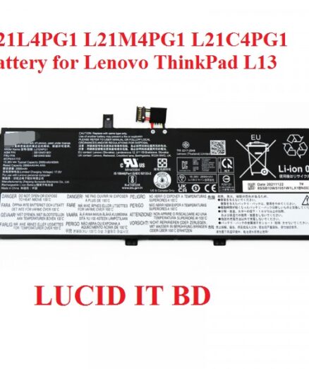 Genuine L21L4PG1 L21M4PG1 L21C4PG1 Battery for Lenovo ThinkPad L13 Yoga Gen 3