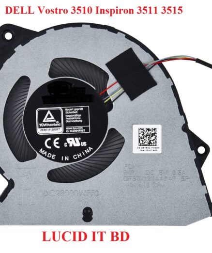 CPU Cooling Fan for Inspiron 3511 3515 Vostro 3510 Laptop  Cooling Fan