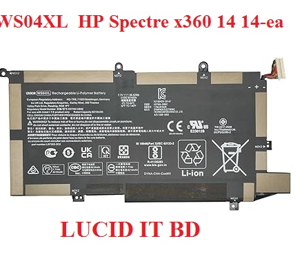 Genuine WS04XL Battery For HPSpectre x360 14t-ea 14t-ea000 HSTNN-DB9Z L97352-2D1