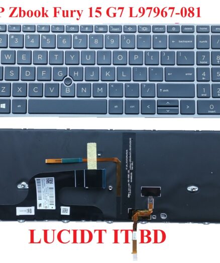 Keyboard For HP Zbook Fury 15 G7 15 G8 L97967-081 M17094-081 NSK-X01BC Backlit & Mouse Pointer