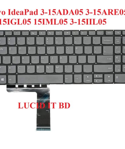Lenovo IdeaPad 3-15ADA05 3-15ARE05 3-15IGL05 15IML05 3-15IIL05 Keyboard US