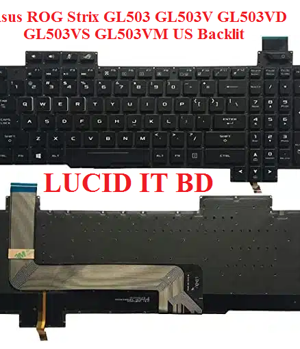 New Keyboard For Asus ROG Strix GL503 GL503V GL503VD GL503VS GL503VM US Backlit
