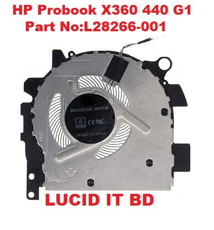 NEW CPU Cooling Fan for HP Probook X360 440 G1 L28266-001 4 wire radiator