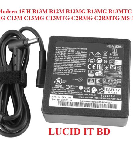 19V 4.74A 90W 4.5mm * 3.0mm Charger for Msi adp-90le d Modern 14 15 b11sb b11sbl b11sbu a11sb a11sbl B13m Modern 14 H 15 H Commercial 14 H a12mg a13mg ms-14l1 ms-15h4 Summit E14 E15