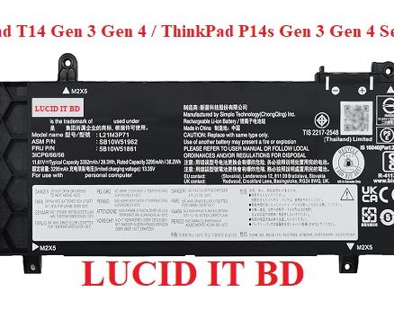 L21M3P71 Laptop Battery 39.3Wh Compatible with Lenovo ThinkPad T14 Gen 3 Gen 4 / ThinkPad P14s Gen 3 Gen 4 Series L21L3P71 L21C3P71 L21L4P71 L21M4P71 L21C4P71 L21D4P71 L21M4P72
