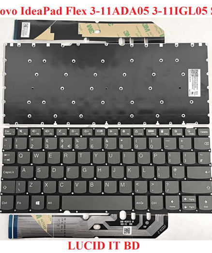 New Lenovo IdeaPad Flex 3-11ADA05 3-11IGL05 Series US Notebook Keyboard