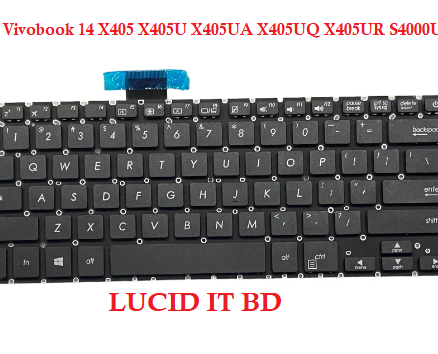 Keyboard for ASUS Vivobook 14 X405 X405U X405UA X405UQ X405UR S4000U US layout