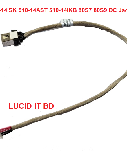 DC Power Jack Lenovo Flex 4-1435, 4-1470, Yoga 510-14AST, 510-14ISK Lenovo Yoga 510-14ISK 510-14AST 510-14IKB 80S7 80S9 DC Jack Power Cable