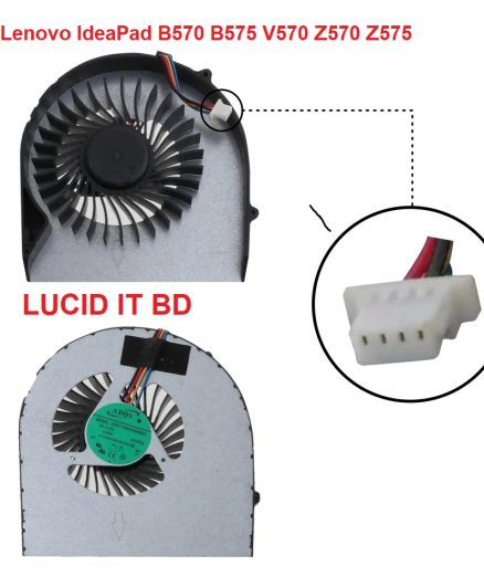 Laptop Fan For Lenovo IdeaPad B570 B575 V570 Z570 Z575 Series CPU Cooling Fan