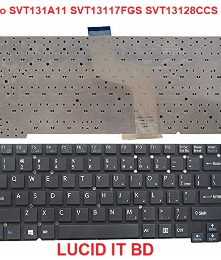 Replacement Laptop Keyboard for Vaio SVT131A11W svT131A11T SVT131A11P SVT13117FGS SVT13128CCS Series English US Laptop Keyboard