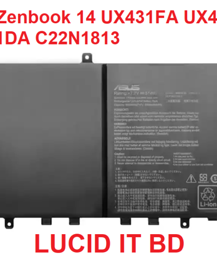 New Original C22N1813 OEM Battery for Asus Zenbook 14 UX431FA UX431FL UM431DA