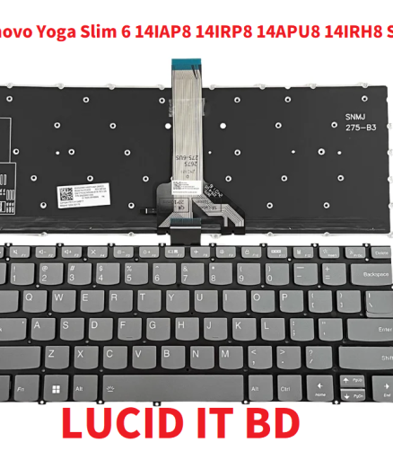 Lenovo Yoga Slim 6 14IAP8 14IRP8 14APU8 14IRH8 Series - Laptop Keyboard With Backlit US Layout