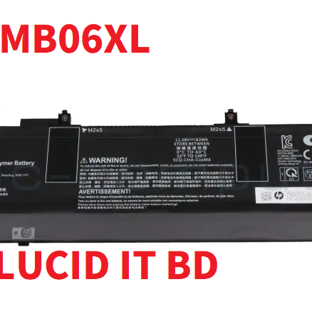 Genuine MB06XL Battery For HP ZBook StudioG7 Mobile Workstation/ZBook Create G8 Mobile Workstation/ZBook Power 16 G11 / ZBook Power 16 G11 A Series HSTNN-IB9E L78553-002 11.58V 2J3H8PA HSTNN-IB9E Notebook NEW