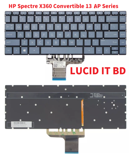 HP Spectre X360 Convertible 13-AP Series - Laptop Keyboard With Back Light US Layout