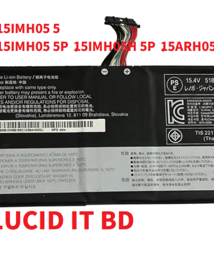 L19C4PC1 Laptop Battery Lenovo Legion 5-15IMH05 5-15IMH05H 5-15ARH05 5-15ARH05H 5P-15IMH05 5P-15IMH05H 5P-15ARH05H Series SB10W86193 L19M4PC1 5B10W86192 15.4V