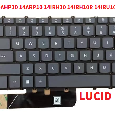 Lenovo IdeaPad Slim 3 14AHP10 14ARP10 14IRH10 14IRH10R 14IRU10, backlit US keyboard