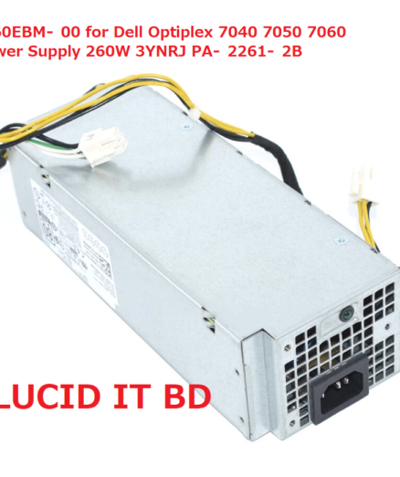 L260EBM-00 for Dell Optiplex 7040 7050 7060 Power Supply 260W 3YNRJ PA-2261-2B